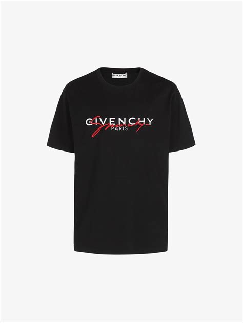 tee shirt givenchy paris homme|givenchy t shirt size chart.